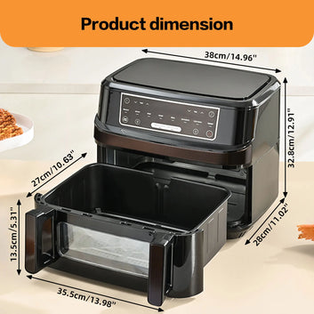 Air Fryer, modulable 12L